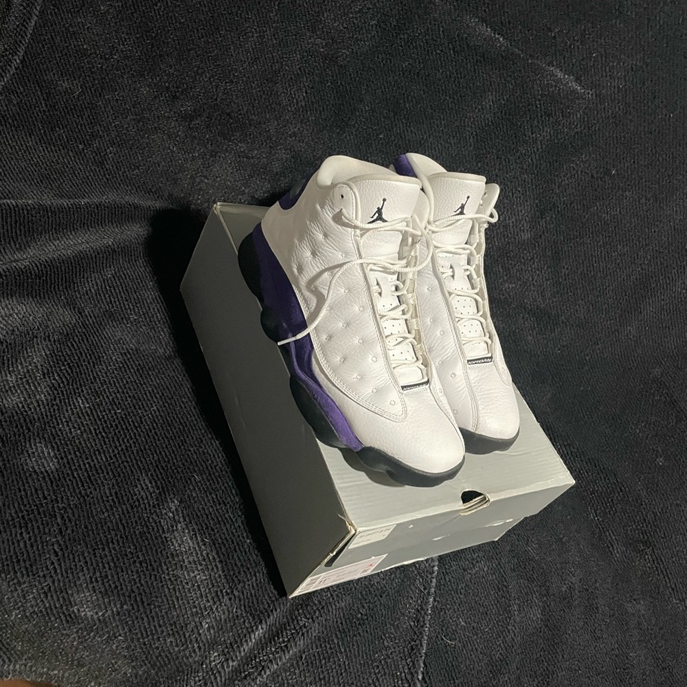 Nike Air Jordan 13 Retro lakers size 11.5 - Picture 7 of 8